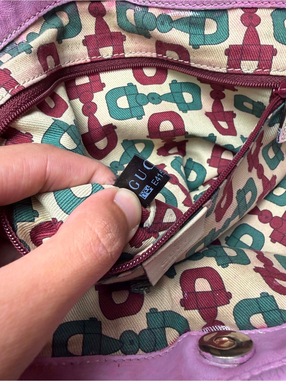 Gucci Pre-Owned Small
Guccissima Tribeca Tote Bag - Picture 3 of 10